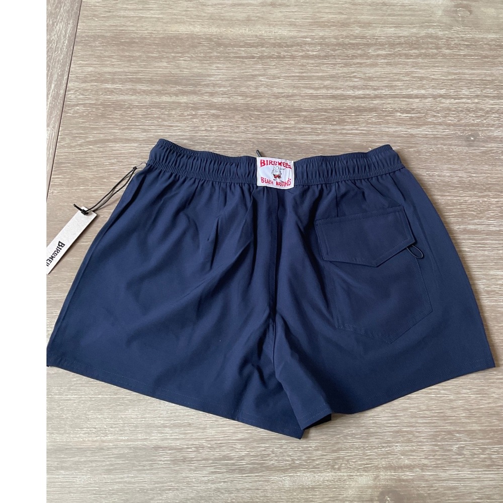 Birdwell Beach Britches Wright Short Navy Medium New With Tags